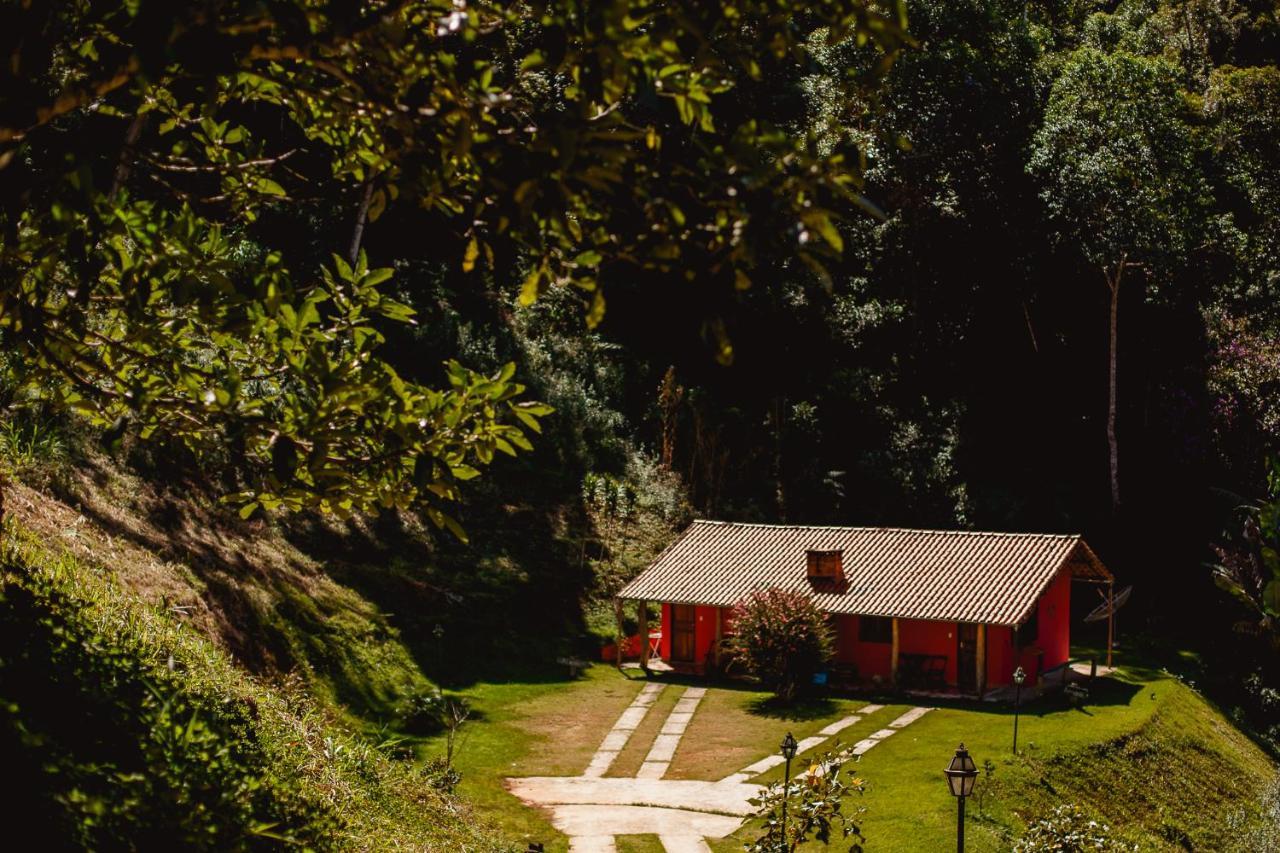 Sítio das Hortênsias Chalés Conceição da Ibitipoca Exterior foto