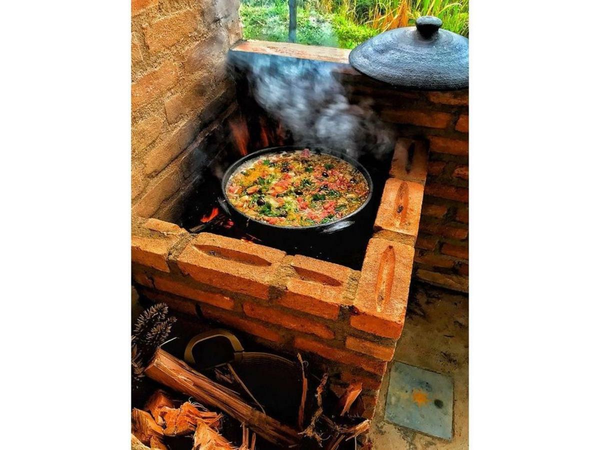Sítio das Hortênsias Chalés Conceição da Ibitipoca Exterior foto